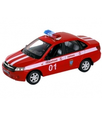 Модель машины Welly Lada Granta Пожарная Охрана 1:34-39 43657FS