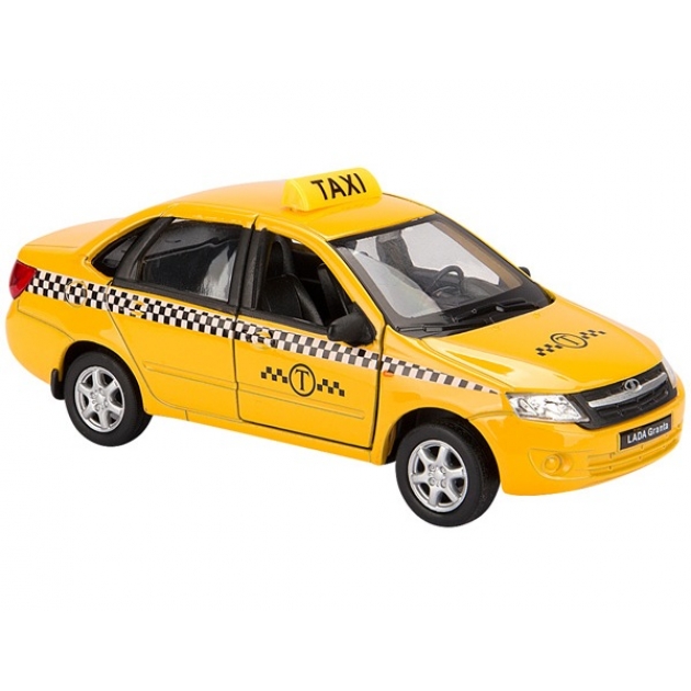 Модель машины Welly Lada Granta Такси 1:34-39 43657TI 