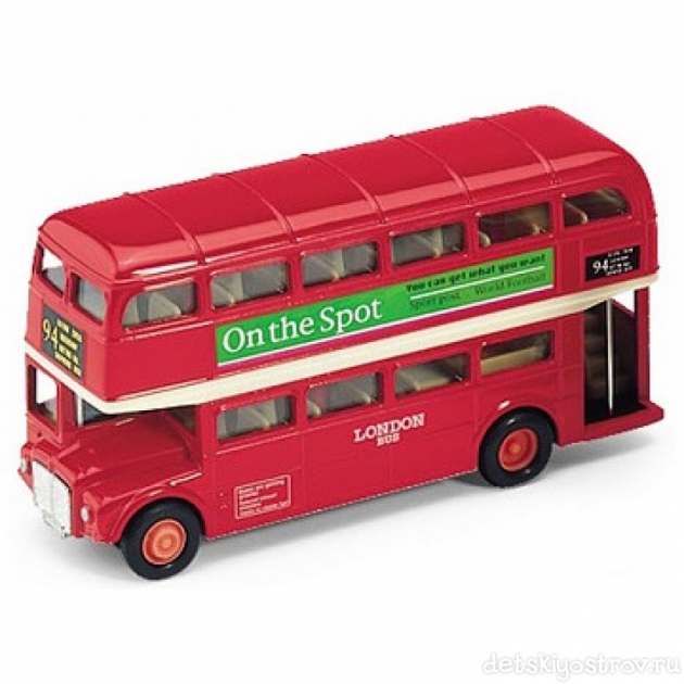 Модель автобуса Welly London Bus 99930 