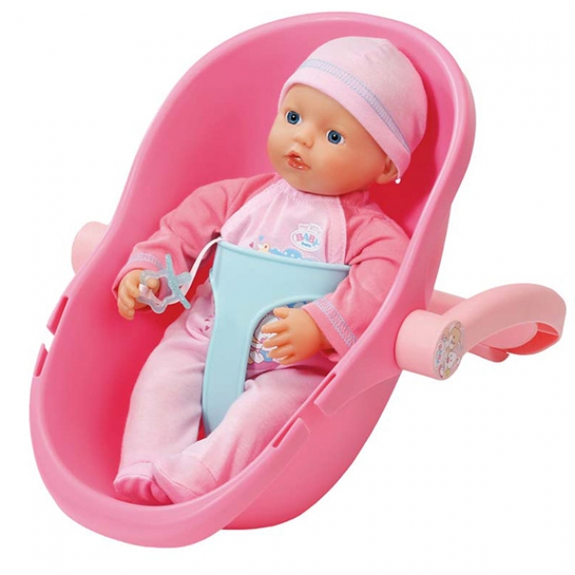Кукла Zapf my little Baby born 32 см и кресло-переноска 822-494