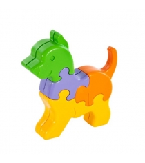 Пластиковый 3D пазл Жирафики собачка 8 элементов 231264
