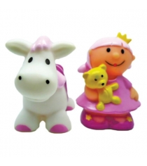 Набор игрушек для ванны Жирафики Принцесса и лошадка 681277...