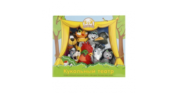 Кукольный театр Жирафики Потешки 68348 — купить по лучшей цене в Москве ...