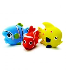 Набор игрушек для ванны Жирафики Маленькие рыбки 68860