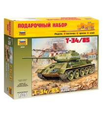 Модель для склеивания Zvezda Советский танк Т 34/85 3533П
