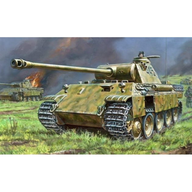 Модель немецкий средний танк т v пантера Zvezda 3678