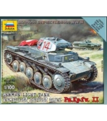 Модель немецкий танк т ii без клея  Zvezda 6102