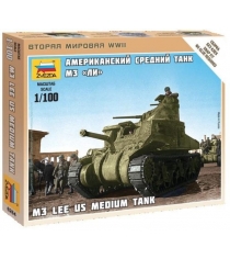 Модель американский танк м3 ли  Zvezda 6264