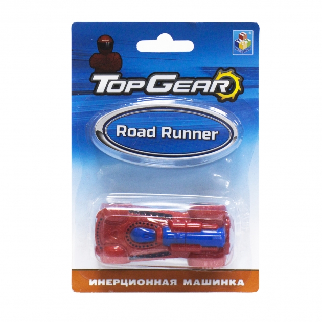 Инерционная машинка 1TOY Top Gear Road Runner