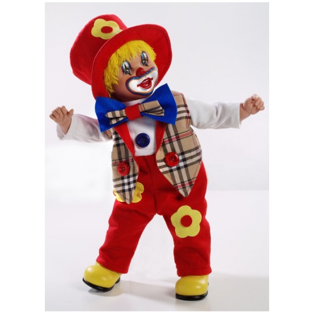 Виниловая кукла Arias elegance клоун Т59775