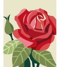Роспись по холсту роза Артвентура mini16130019