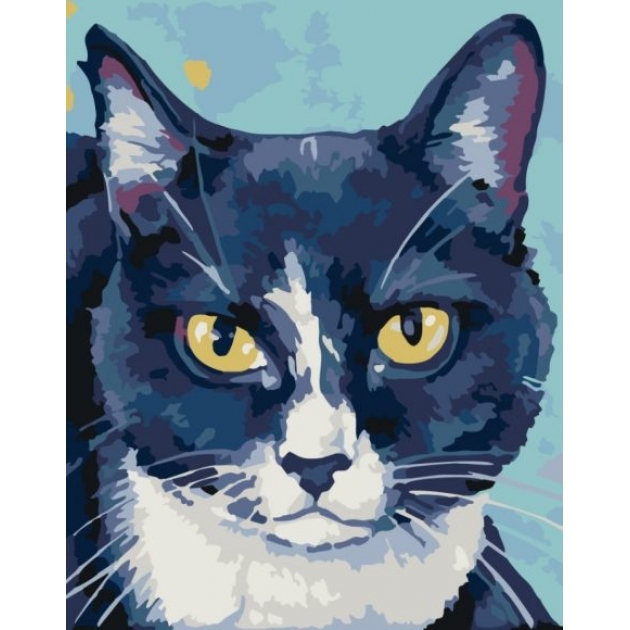 Роспись по холсту кошка лада Артвентура mini16130104