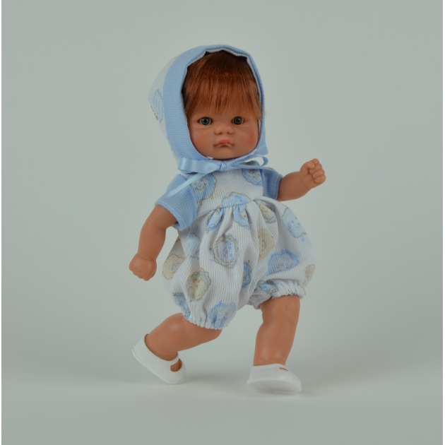 Кукла пупсик в голубом чепчике 20 см Asi 112941