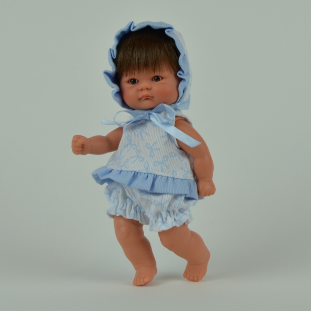 Кукла пупсик в синем костюмчике 20 см Asi 112971