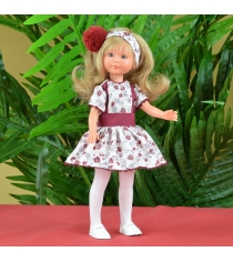 Кукла селия в бордовом платье 30 см Asi 163140
