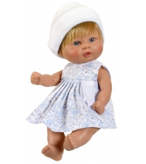 Кукла пупсик в белой шапочке 20 см Asi 2110004