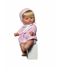 Кукла пупсик в розовом теплом платьице 20 см Asi 2113057...