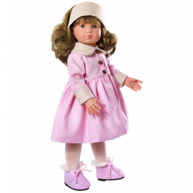 Кукла нелли в розовом пальто 43 см Asi 253350