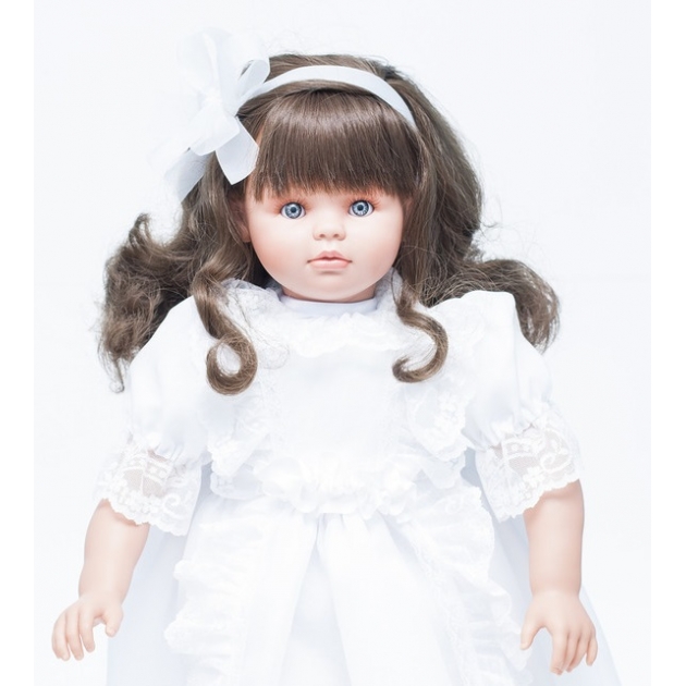 Кукла пепа в белом кружевном платье 60 см Asi 280050C