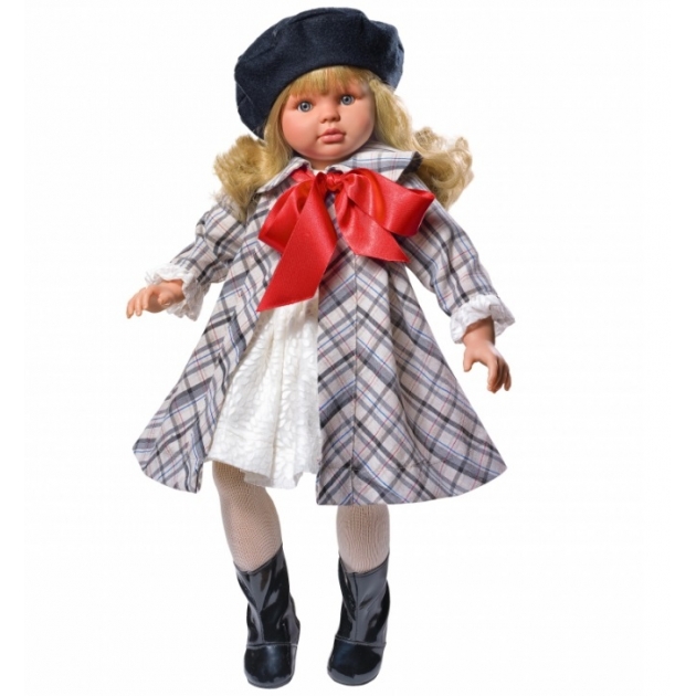 Кукла пепа в клетчатом пальто 60 см Asi 283410
