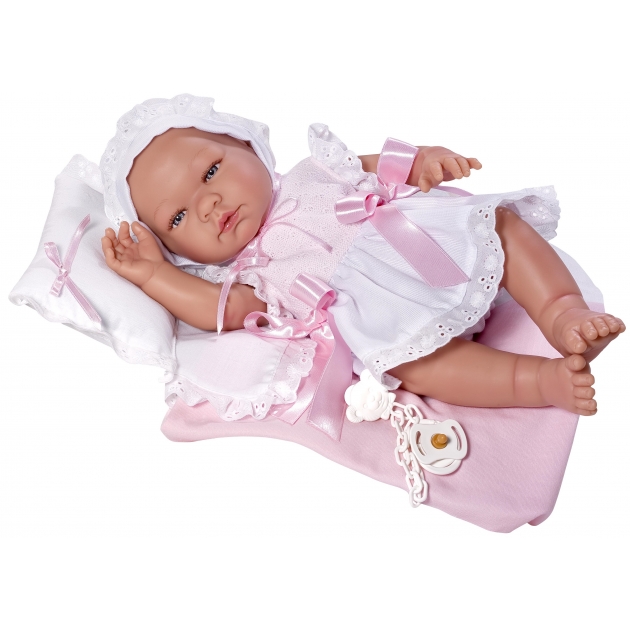 Кукла мария с соской подушкой и одеялом 45 см Asi 363490