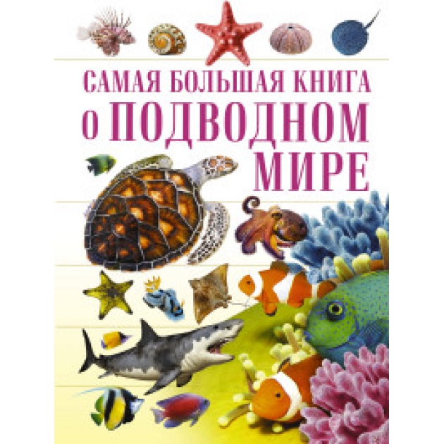 Книга самая большая книга о подводном мире