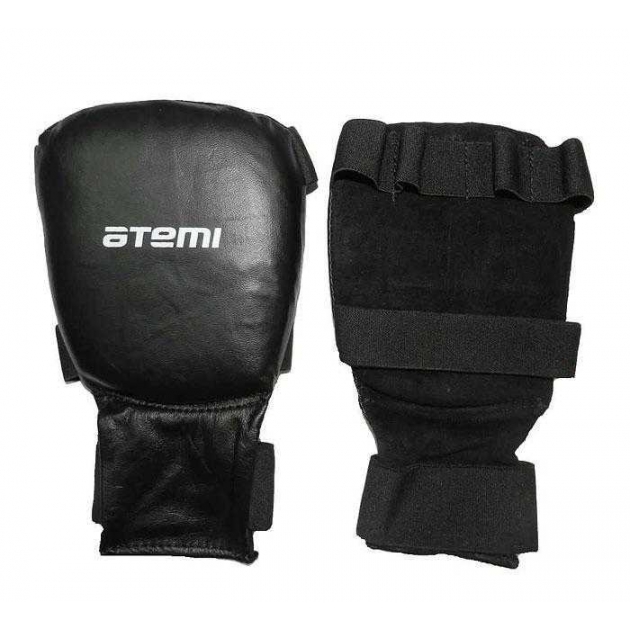 Перчатки для карате Atemi Кожа черные размер XL PKP-453