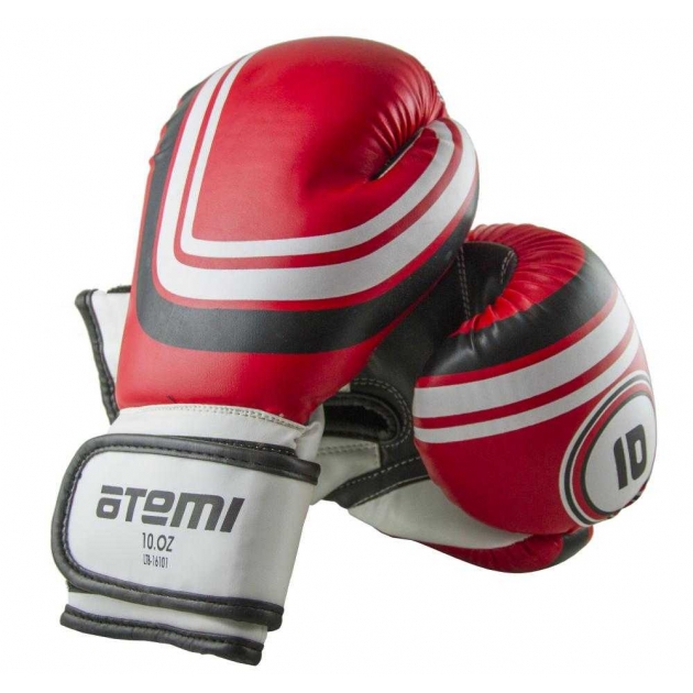 Перчатки боксерские Atemi 6 унций размер S-M красный LTB-16101