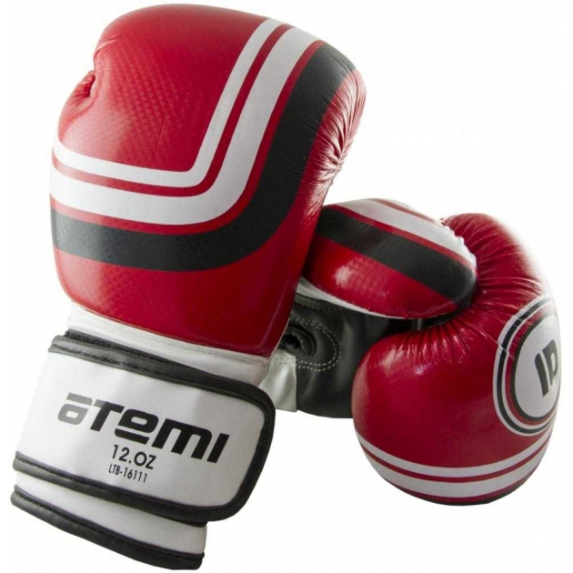 Перчатки боксерские Atemi 12 унций размер L-XL красный LTB-16111