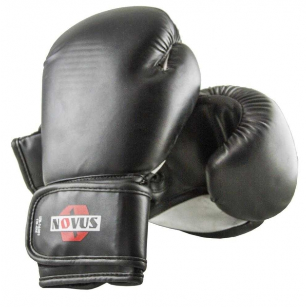 Перчатки боксерские Novus 6 унций размер S-M черный LTB-16301