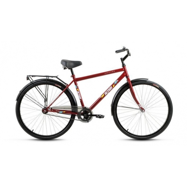 Велосипед Altair City High 28 бордовый размер рамы 19