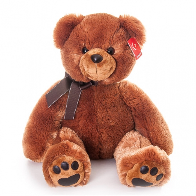 Мягкая игрушка Aurora Медведь тёмно-коричневый 70 см 41-102