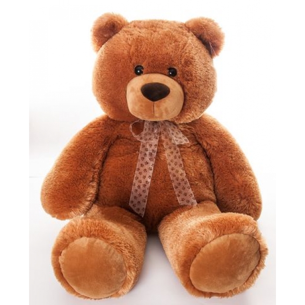 Мягкая игрушка Aurora Медведь коричневый сидячий 70 см 615-89