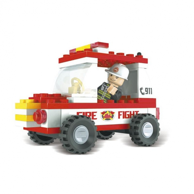 Детский конструктор пожарная бригада 58 дет Ausini Г35838