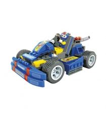 Конструктор гонка гоночная машина сине желтая 216 деталей Ausini 26503