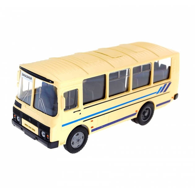Масштабная модель автомобиля паз 32053 заказной автобус 1:43 Autotime 49037