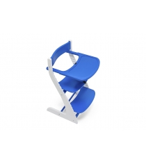 Детский растущий регулируемый стул Бельмарко Усура Белый-Синий