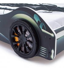 Пластиковые колеса Speedy черный для кровати-машины