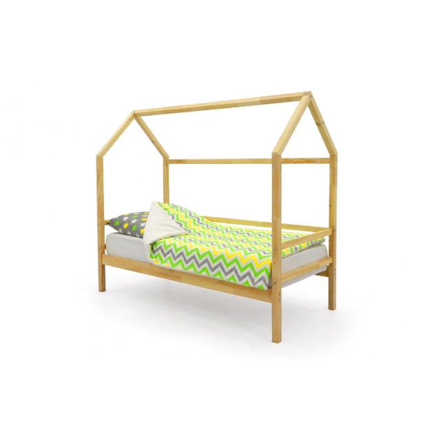 Детская кровать-домик Бельмарко Svogen натура