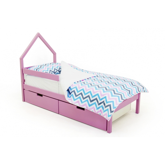 Детская кровать-домик мини Бельмарко Svogen лаванда