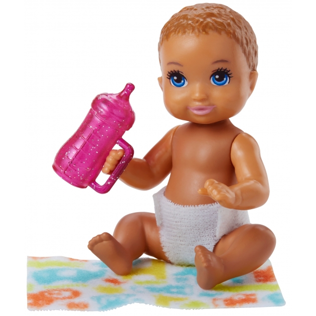 Кукла Barbie ребенок и набор аксессуаров FHY78