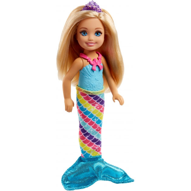 Кукла Barbie Челси фея русалка FJD00