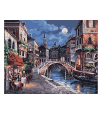 Живопись на холсте ночная венеция Белоснежка 350-CG