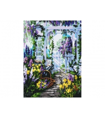 Живопись на холсте прекрасный сад Белоснежка 172-AS