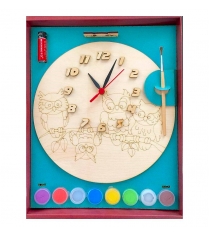 Набор для росписи часы с циферблатом совы Бэмби ДНИ 7816/20...