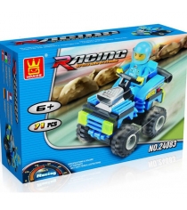 Конструктор racing гоночная машина 71 деталь Brick 24083