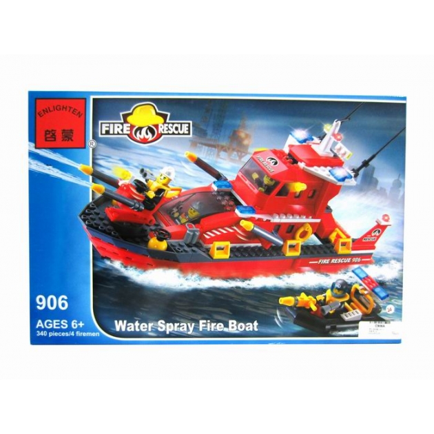 Конструктор fire rescue 340 дет Brick Г45472          