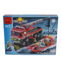 Конструктор fire rescue 420 дет Brick BRICK907