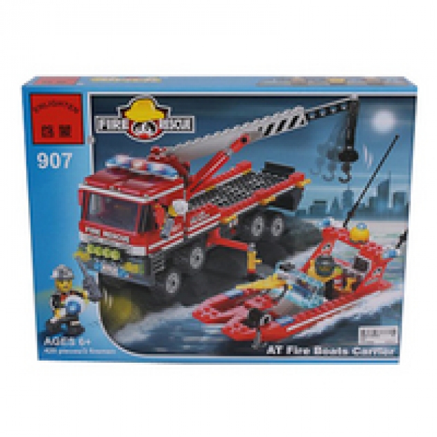 Конструктор fire rescue 420 дет Brick BRICK907