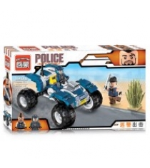 Конструктор police 139 дет 2 фигурки Brick BRICK1908